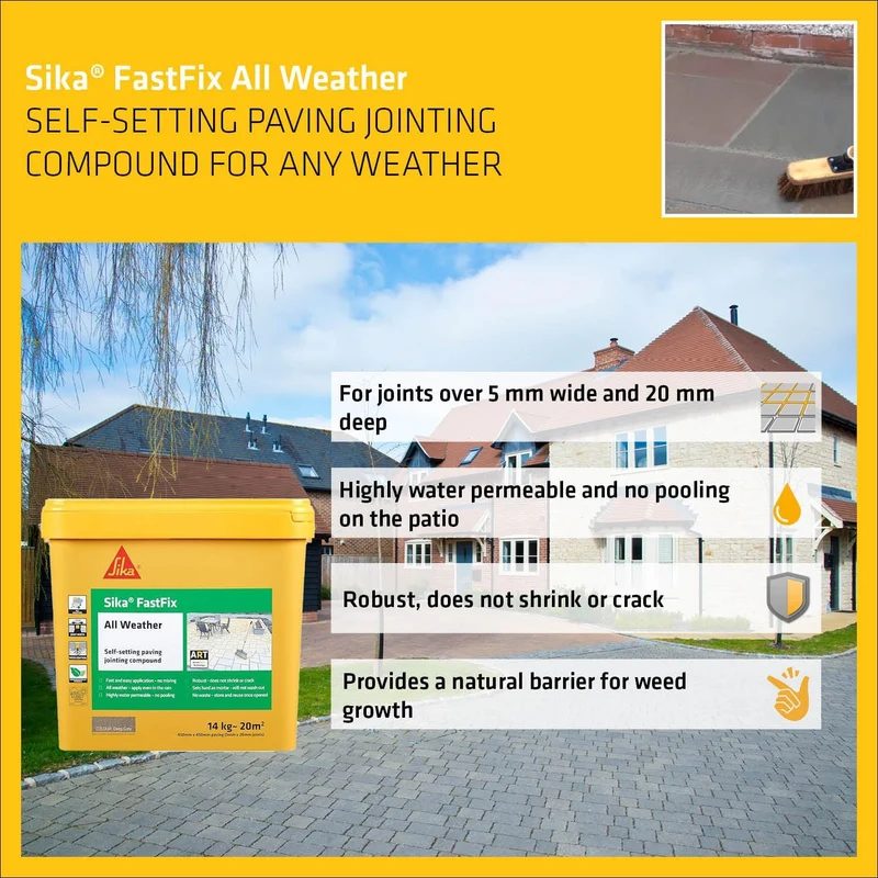 Sika FastFix All Weather paving jointing compound